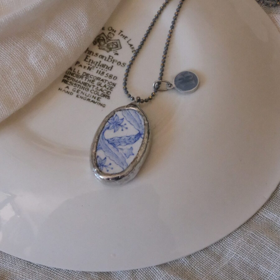 Collana artigianale in ceramica vintage ARIA