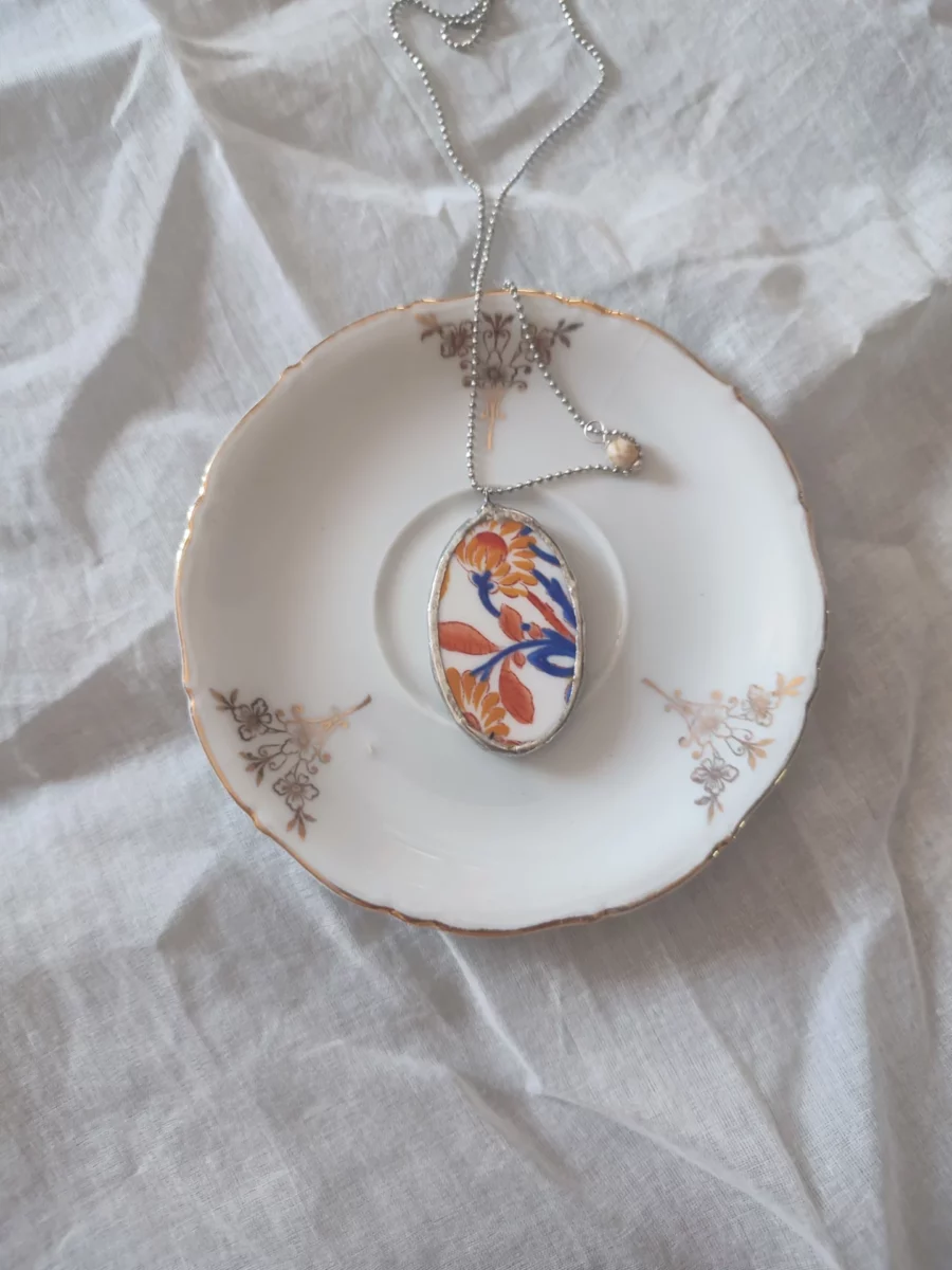Collana artigianale in ceramica vintage DALIE