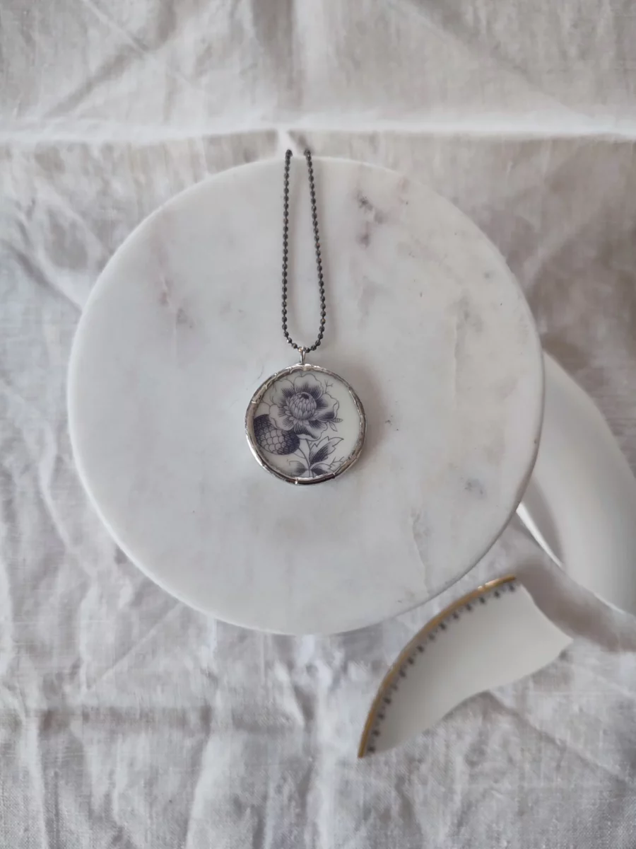 Collana artigianale in ceramica vintage APOLLONIA