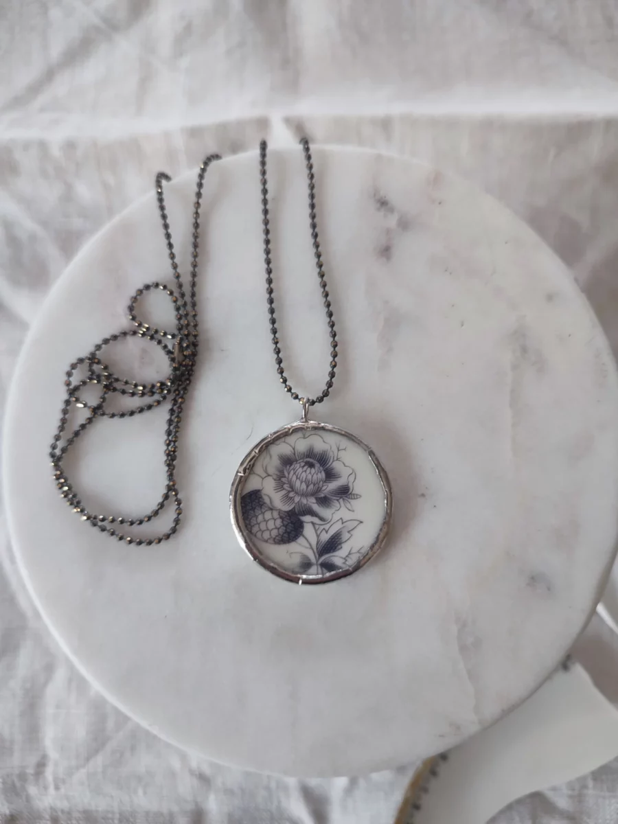 Collana artigianale in ceramica vintage APOLLONIA