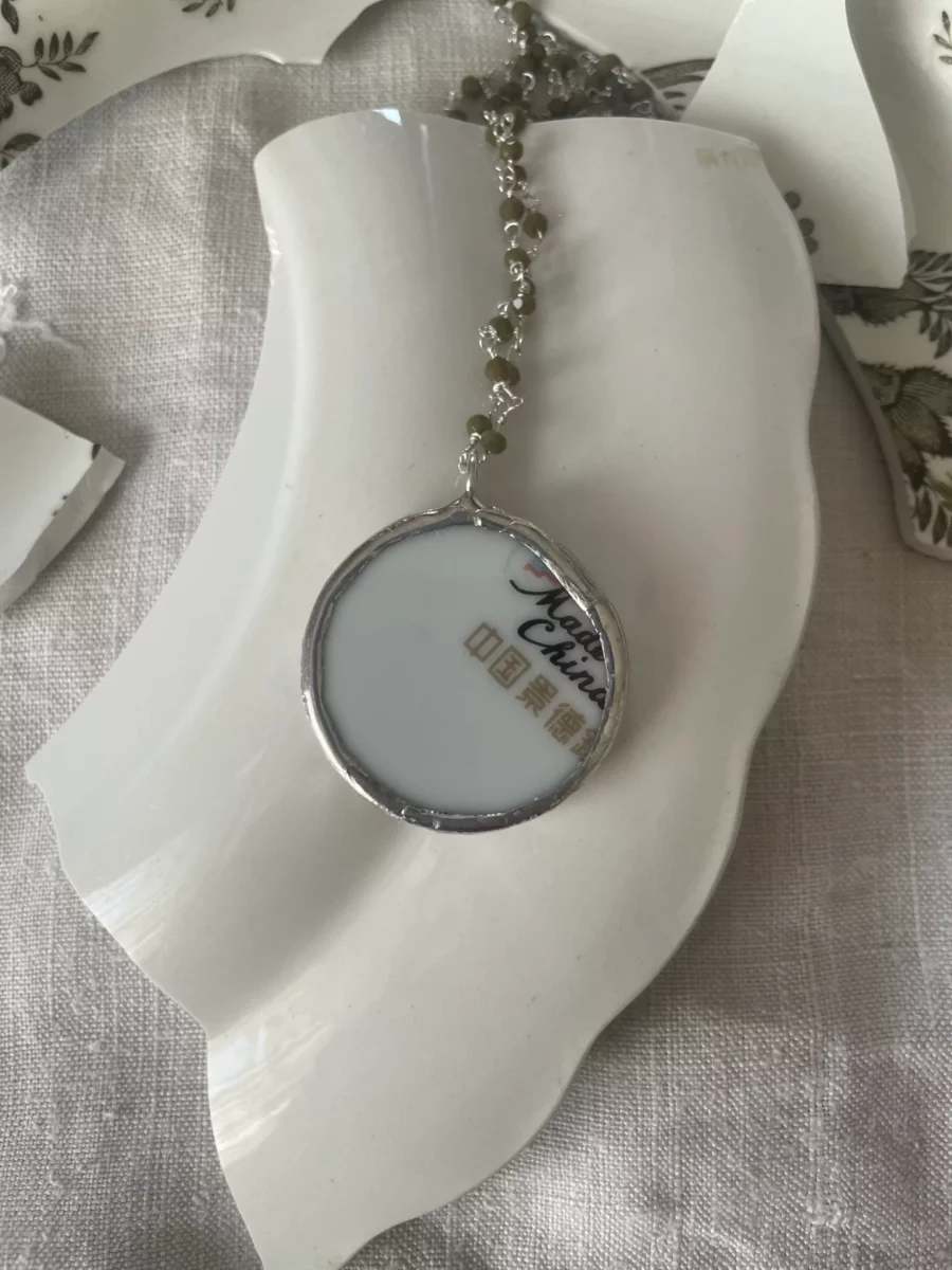 Collana artigianale in ceramica vintage TEPORE